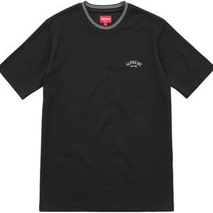 Stripe Rib Waffle S/S Top